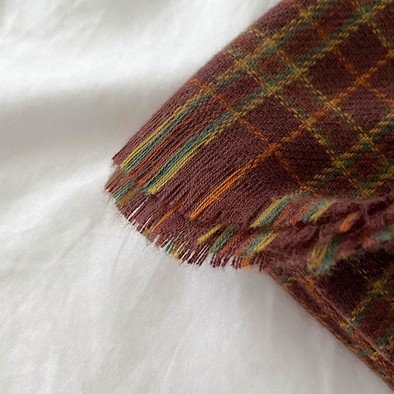 Cozy Fall Plaid Scarf (4 Colors)