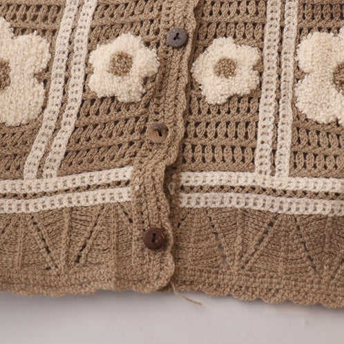 Daisy Crochet Vest (4 Colors)