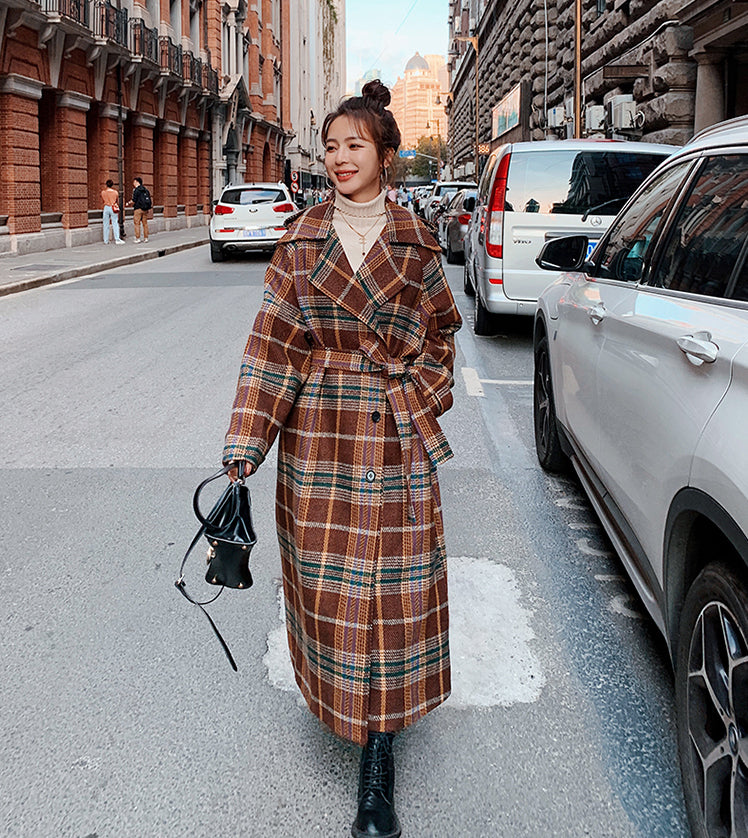 Forest Plaid Coat (2 Colors)