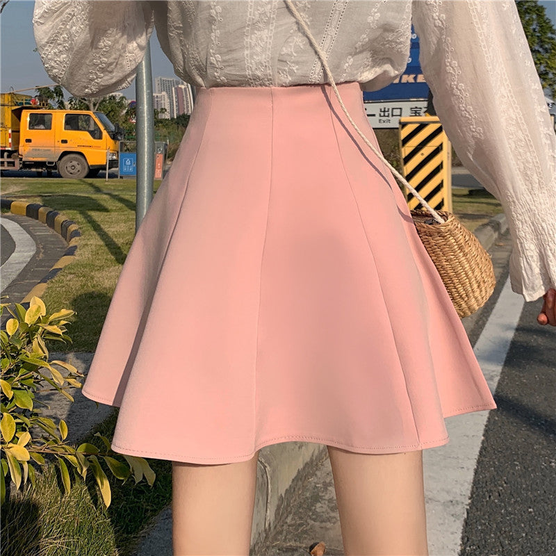 Pastel Twirl Circle Skirt (5 Colors)