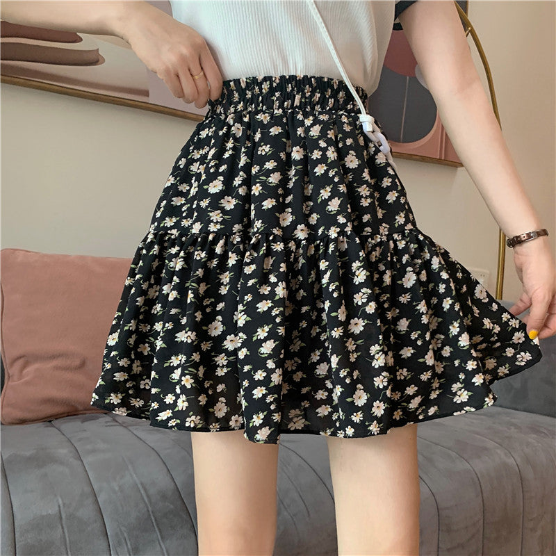 Ditsy Floral Mini Skirt (3 Colors)
