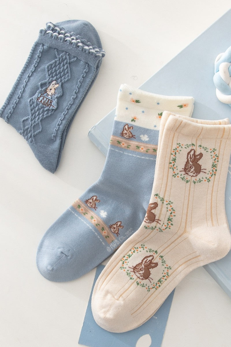Peter Rabbit Sock Set (Blue)