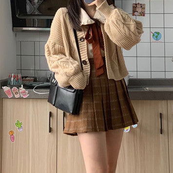 Peter Pan Collar Button Up Shirt (3 Colors)