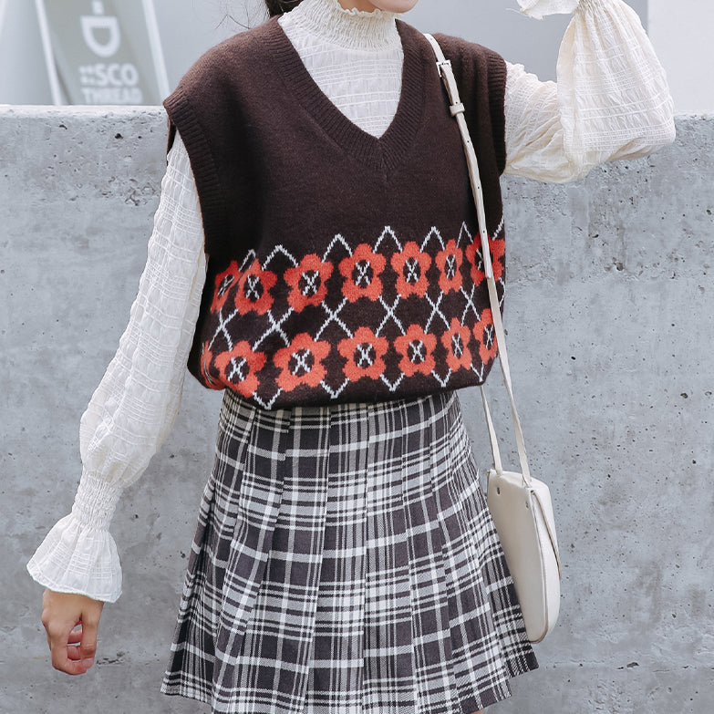 Daisy Diamond Vest (2 Colors)
