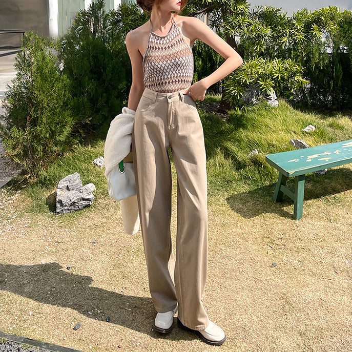 Color Pop Straight Leg Jeans (4 Colors)