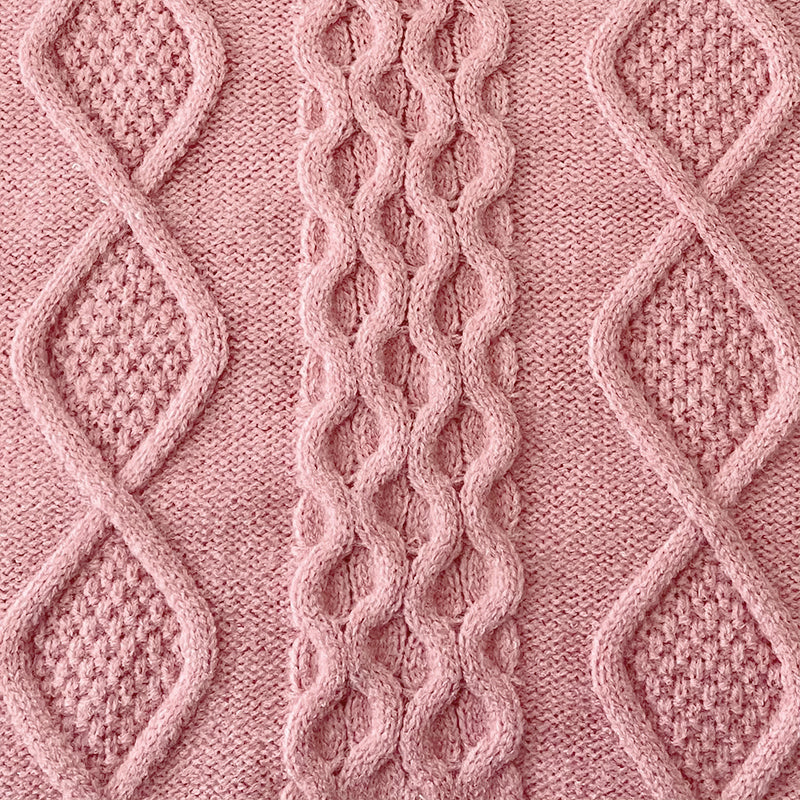 Candy Cable Knit Vest (4 Colors)