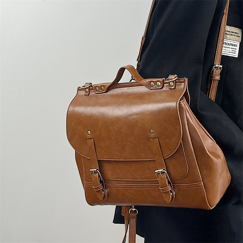 Artist Satchel Bag (Brown)