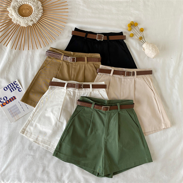 Everyday Neutrals Belted Shorts (5 Colors)