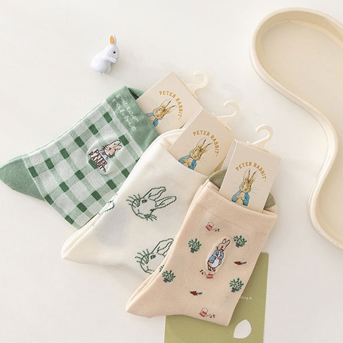 Peter Rabbit Sock Set (Green)