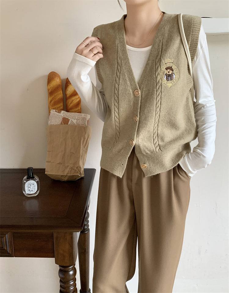 Bear University Vest (3 Colors)