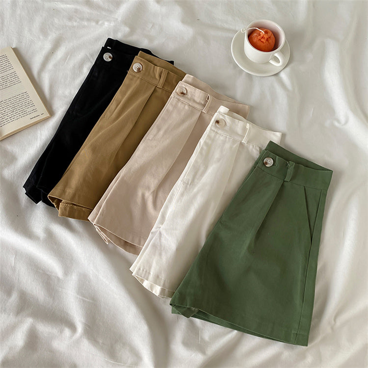 Everyday Neutrals Belted Shorts (5 Colors)