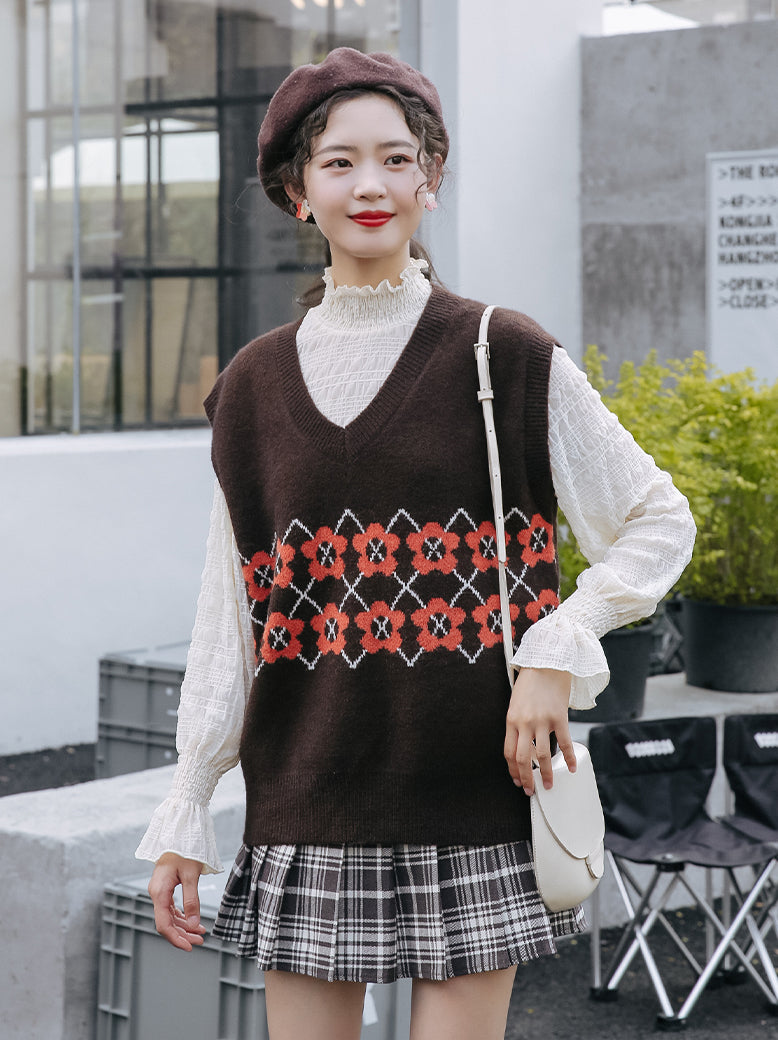 Daisy Diamond Vest (2 Colors)