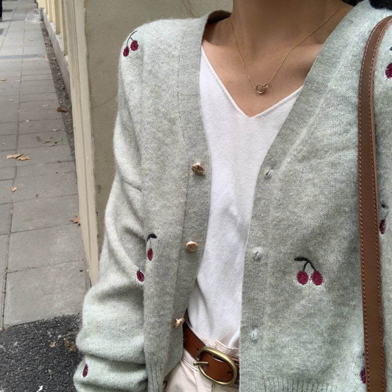 Cherry Cardigan (3 Colors)