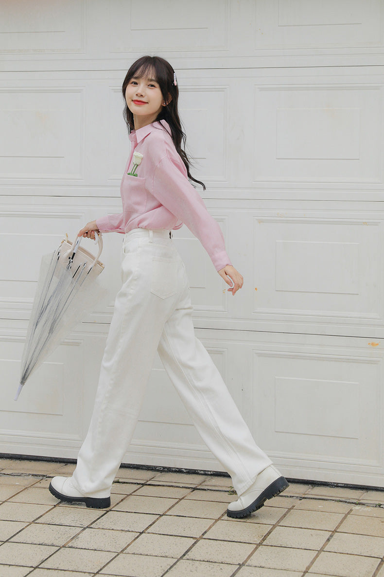 Tulip Lover Blouse (Pink)
