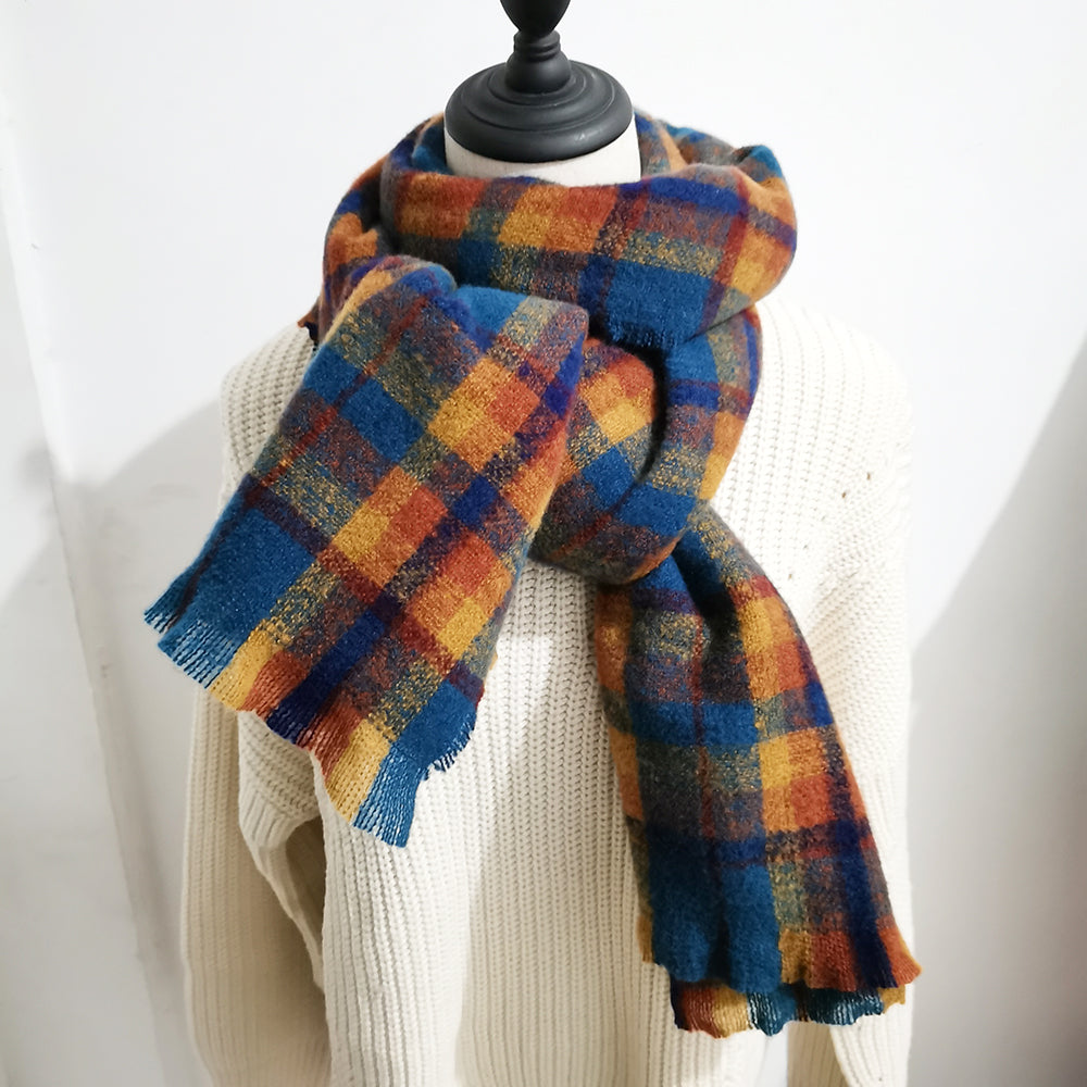 Fall Plaid Scarf (6 Colors)