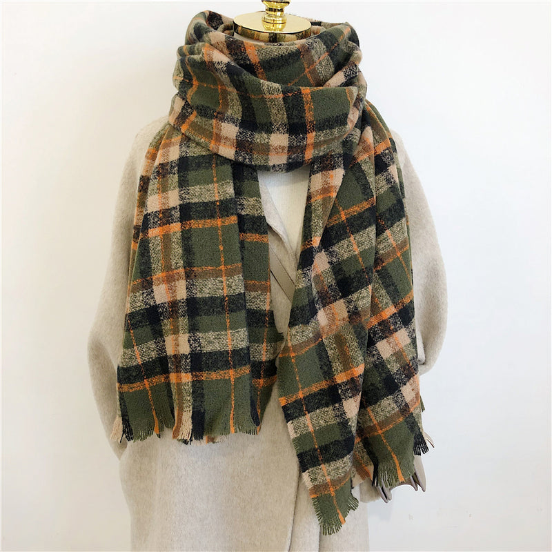 Fall Plaid Scarf (6 Colors)