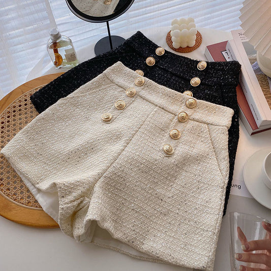Tailored Tweed Sequin Shorts (2 Colors)
