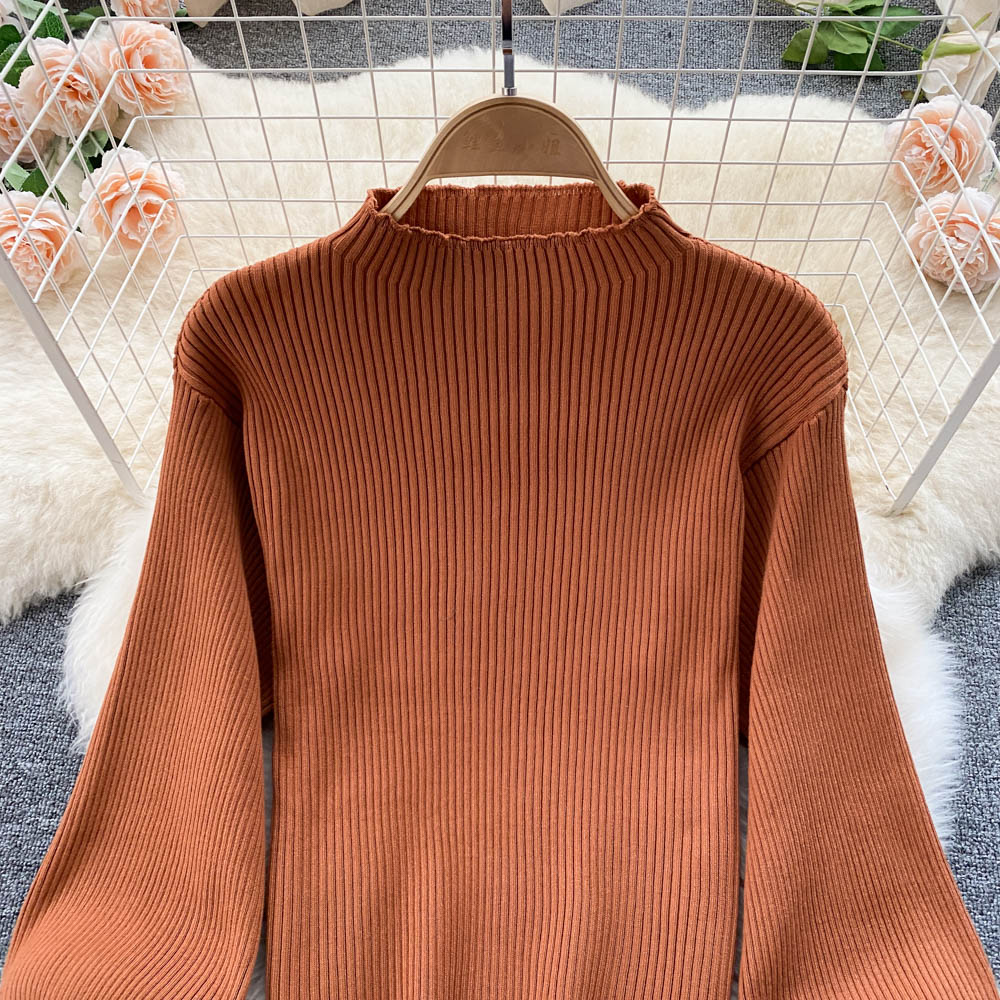 Pumpkin Spice Sweater & Skirt Set (Orange)