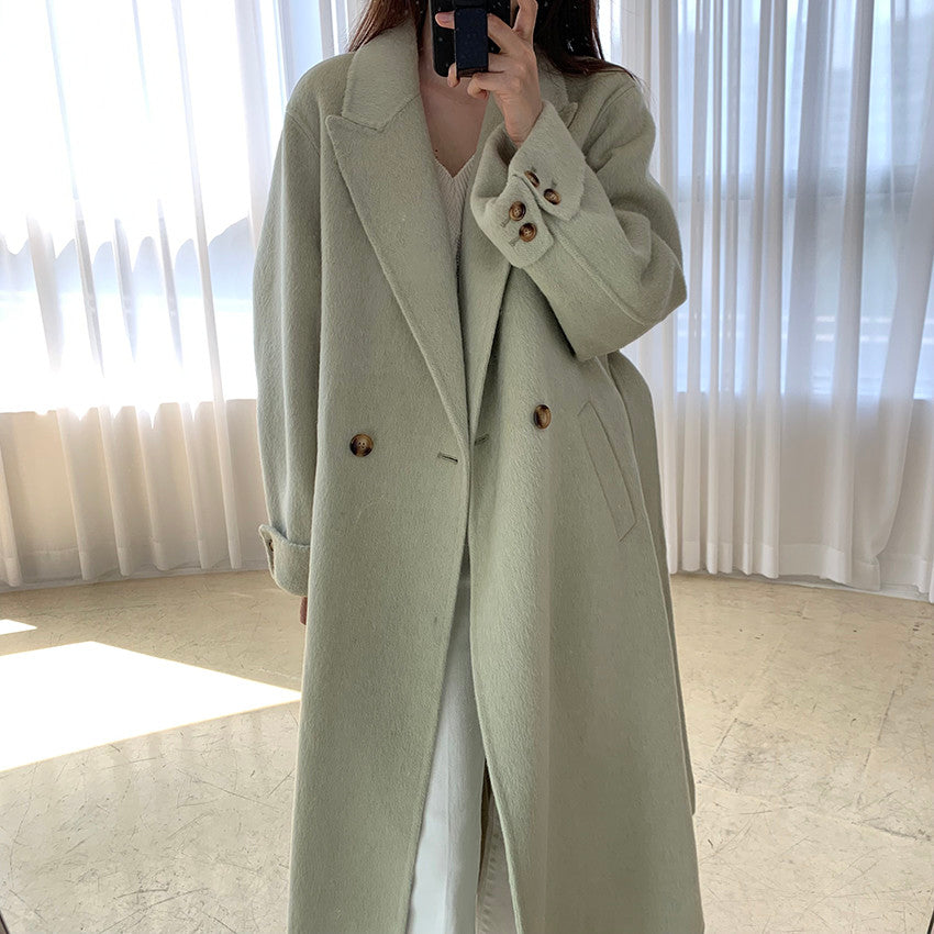 Cuffed Sleeve Coat (3 Colors)