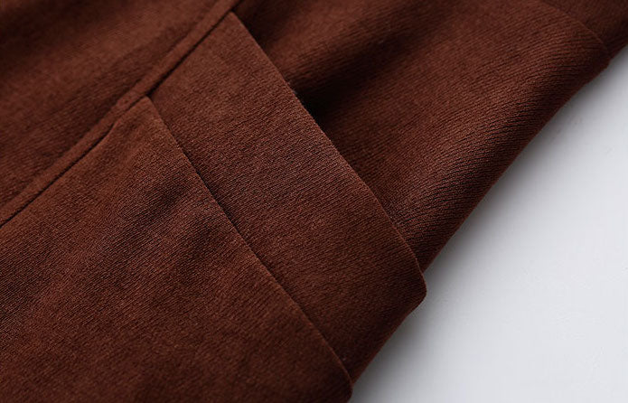 Button Up Suede Pinafore Dress (4 Colors)