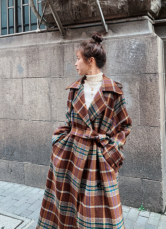 Forest Plaid Coat (2 Colors)
