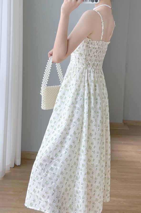 Spring Florals Lace Up Cami Dress (3 Colors)