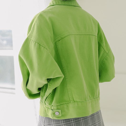 Fruity Denim Jacket (2 Colors)