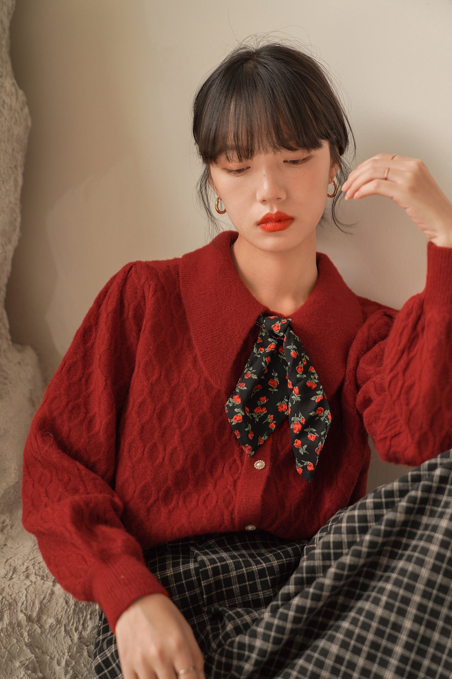 Button Up Polo Sweater (5 Colors)