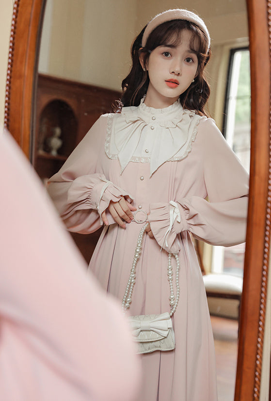 Le Chateau Midi Dress (Pink)