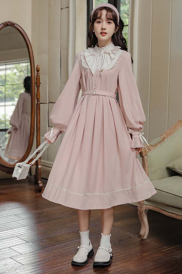 Le Chateau Midi Dress (Pink)