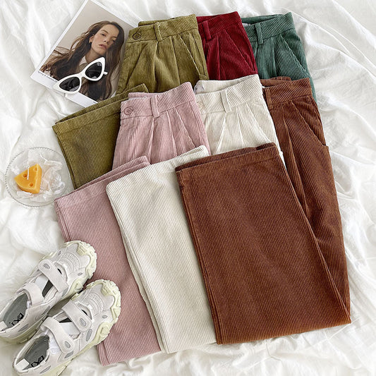 Fall Corduroy Jeans (6 Colors)