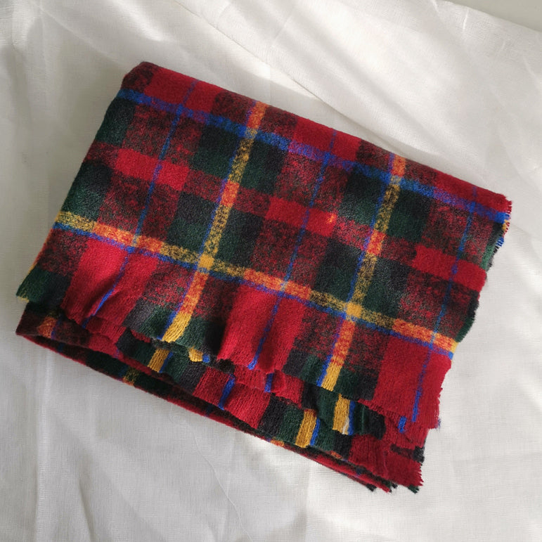 Fall Plaid Scarf (6 Colors)