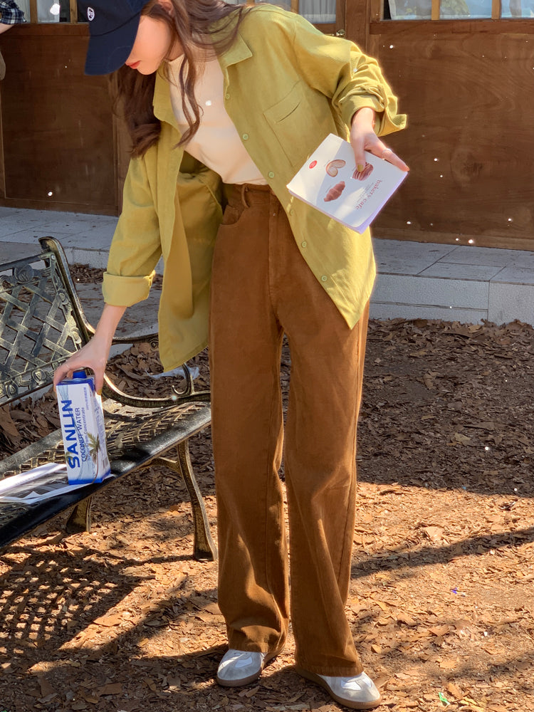 Retro Corduroy Jeans (5 Colors)