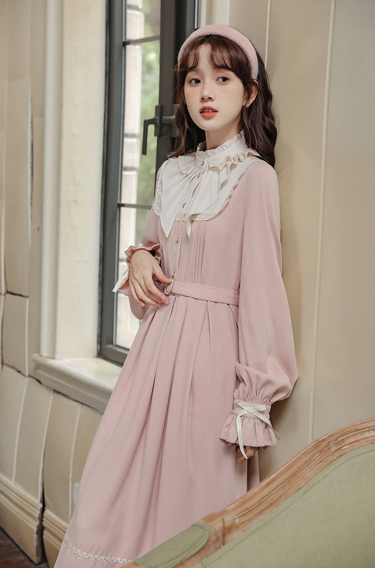 Le Chateau Midi Dress (Pink)