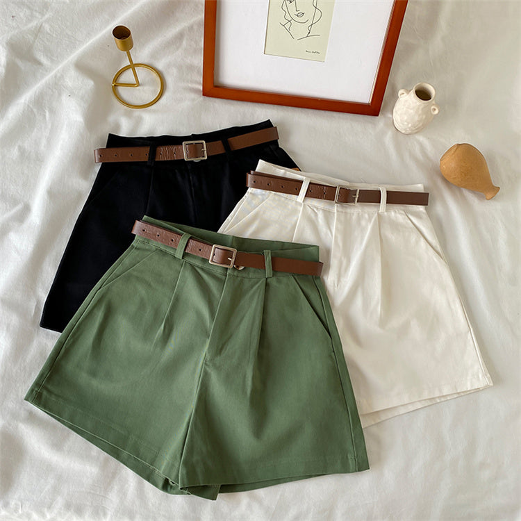 Everyday Neutrals Belted Shorts (5 Colors)