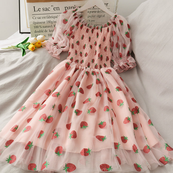 Strawberry Dress (4 Colors) Strawberry Dress (4 Colors)