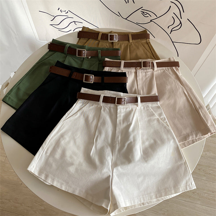 Everyday Neutrals Belted Shorts (5 Colors)