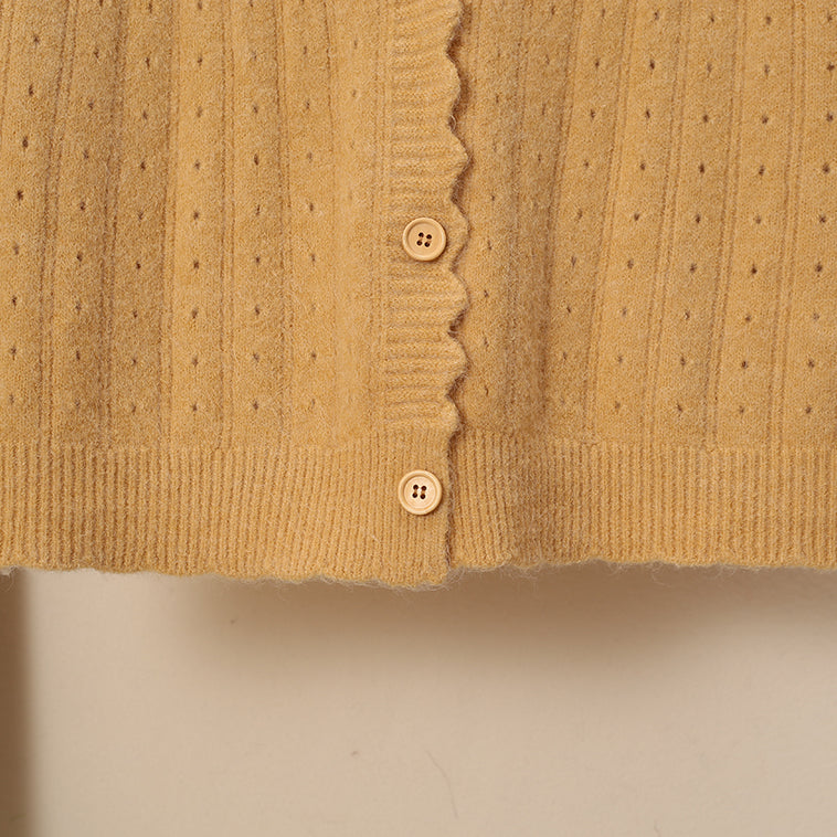 Scallop Trim Vest (10 Colors)