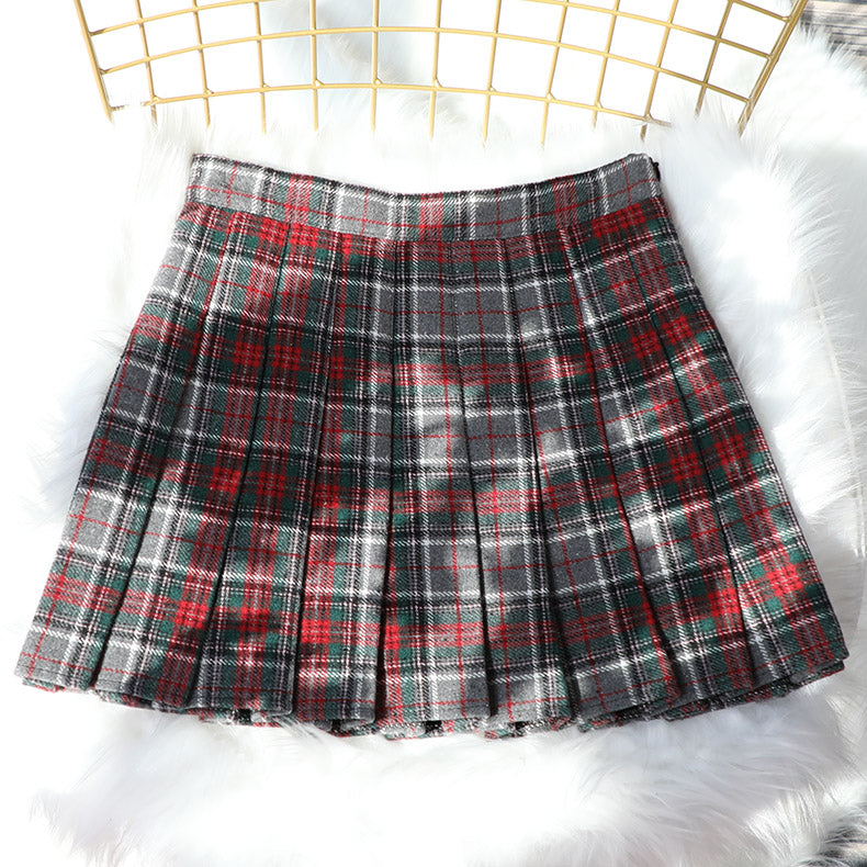 Rustic Plaid Tennis Skirt (5 Colors)