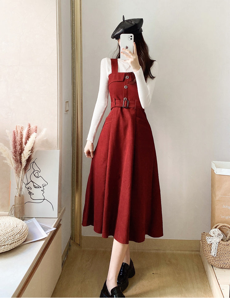 Boba Tea Midi Dress (3 Colors)