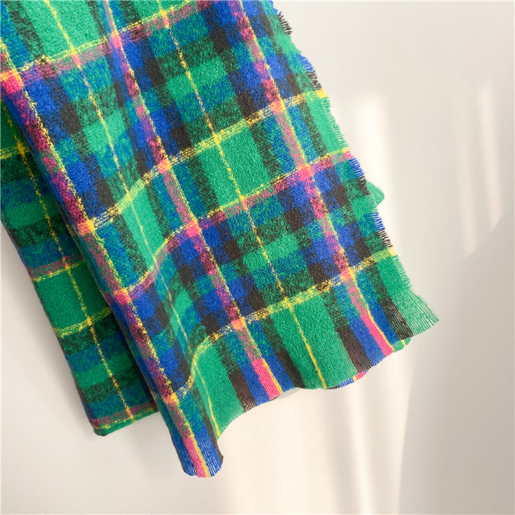 Fall Plaid Scarf (6 Colors)