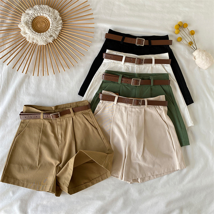 Everyday Neutrals Belted Shorts (5 Colors)