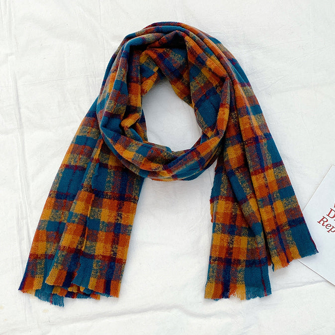 Fall Plaid Scarf (6 Colors)