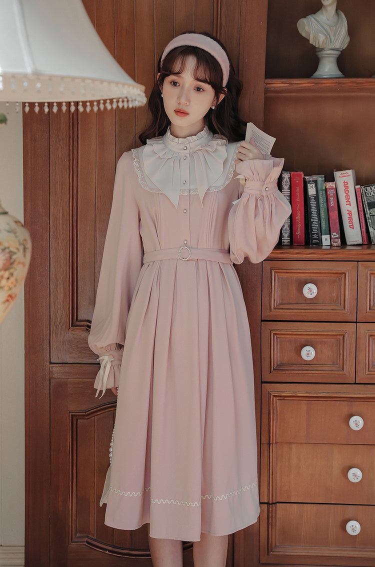 Le Chateau Midi Dress (Pink)