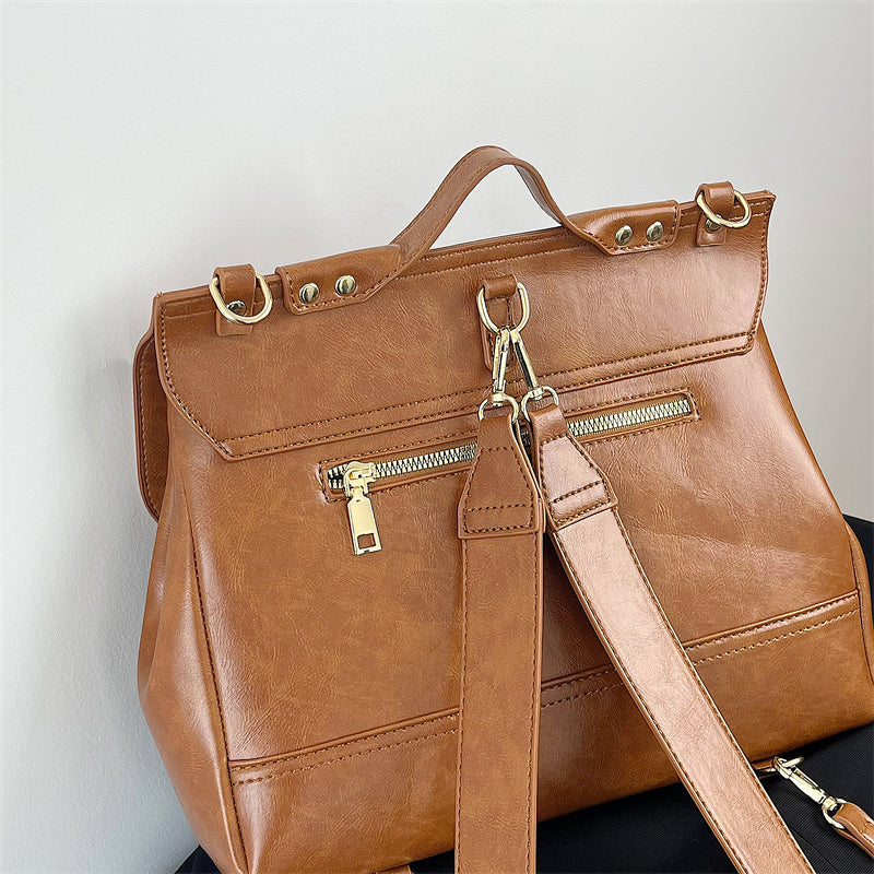 Artist Satchel Bag (Brown)