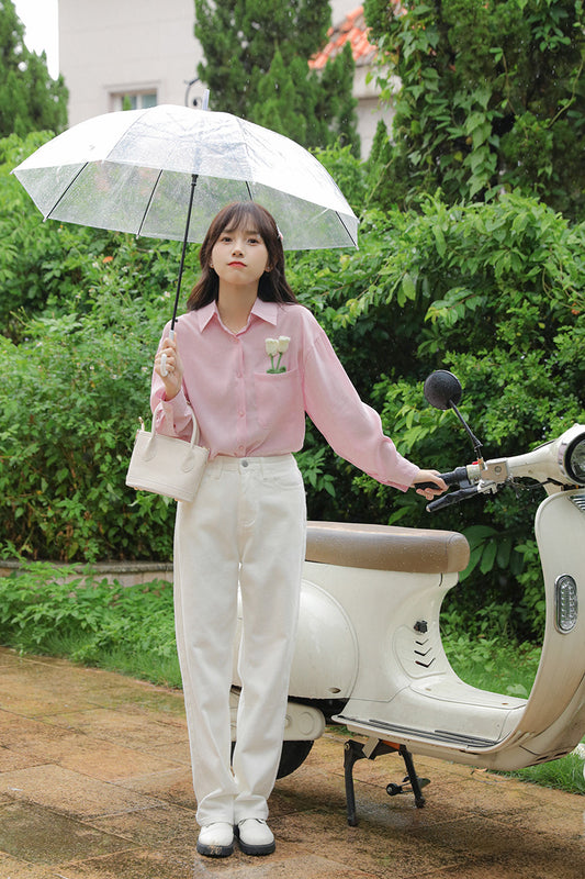 Tulip Lover Blouse (Pink)