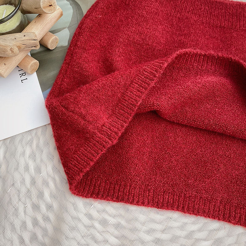 Bow Front Sweater (8 Colors)