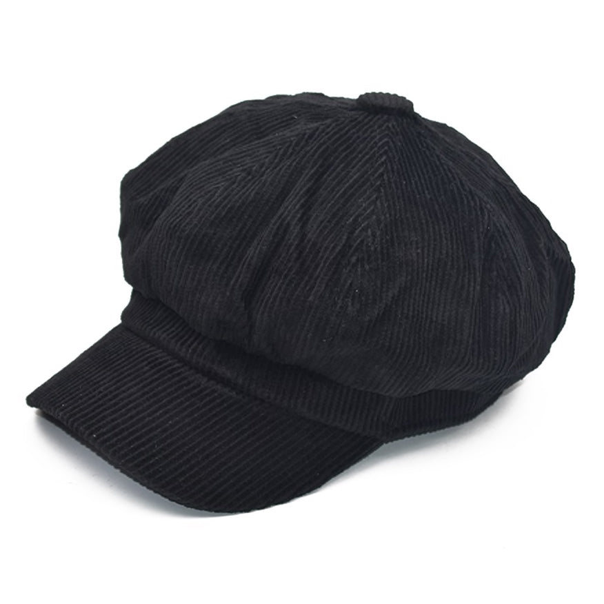 Corduroy Baker Boy Cap (3 Colors)
