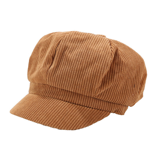 Corduroy Baker Boy Cap (3 Colors)