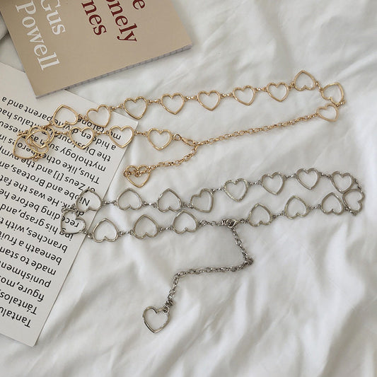 Heart Chain Link Belt (2 Colors)